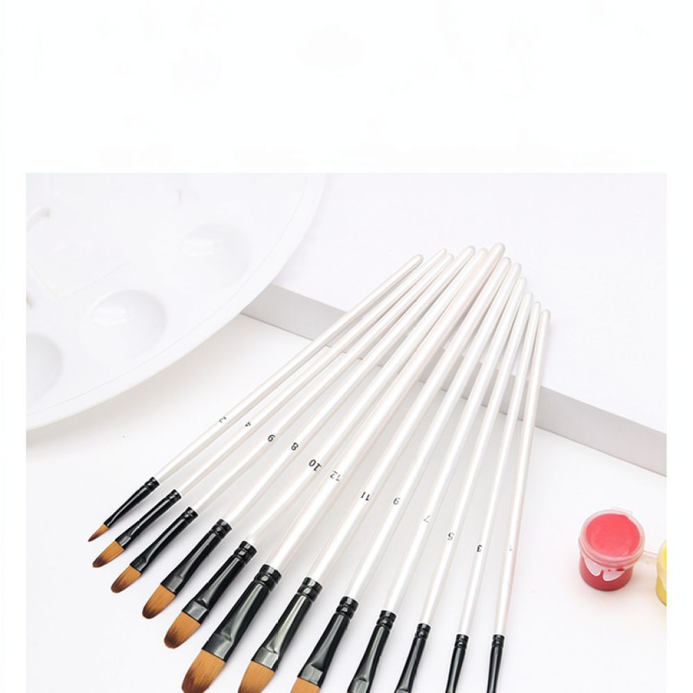 耐久性に優れたナイロン製の筆、アクリル、水彩、油絵、デジタル - Gouache Paint Set のレビューと価格