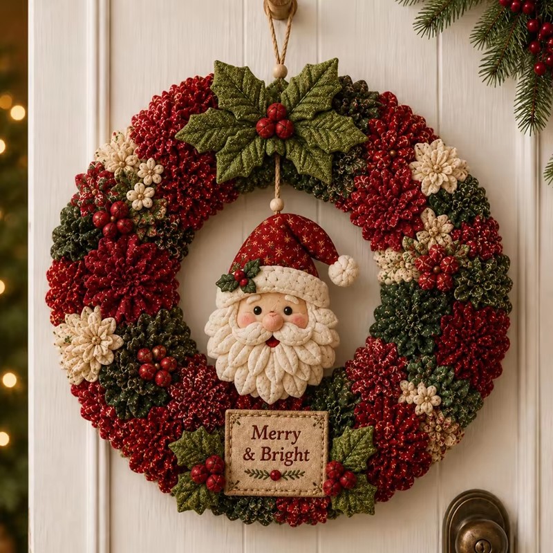 3Dクリスマスファブリック刺繍キット。縫い付け不要のクリスマ - Art Craft Kit のレビューと価格